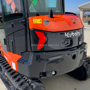 รถขุดขนาดเล็ก Kubot KX057 มือสอง 5.5 ตัน เครื่องยนต์ญี่ปุ่น เกียร์ มอเตอร์ ปั๊ม แบริ่ง ดอเซอร์ ปรับแต่งได้ ใช้งานในพื้นที่จำกัดได้ - Product Image 2