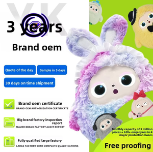 Peluche Interattivo Intelligente AI Personalizzato Jopark, Bambola Imbottita con Viso in Vinile IP <span class=keywords><strong>Anime</strong></span>, Mascotte Vocale Intelligente, Cuscino Morbido, Portachiavi - Product Image 1