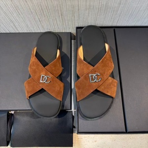 Sandalias de Diseñador de Lujo 2026, Sandalias Planas de Playa con Correa Metálica, Cómodas y Gruesas, para Hombre - Product Image 2