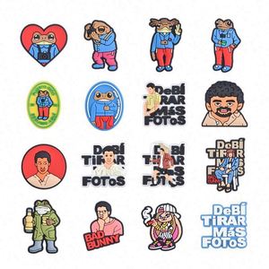 Decoraciones para Zapatos de PVC con Diseño de Cantante Puertorriqueño, Inspiradas en el Nuevo Álbum, de <span class=keywords><strong>Puerto</strong></span> <span class=keywords><strong>Rico</strong></span>, 2025 - Product Image 4