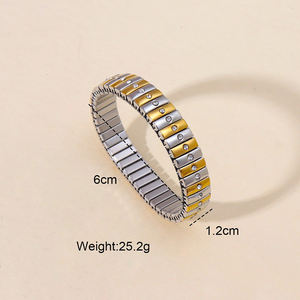 ป้ายโลหะอิตาลีแบบปรับได้ทำจากสเตนเลสสตีลสีเงินสีทองสไตล์อิตาเลียน - Product Image 4