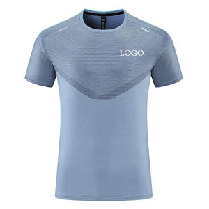 Camiseta Deportiva de Manga Corta para Hombre, Personalizada, 100% Poliéster, Transpirable, Ecológica, con Diseño Impreso, de Secado Rápido, para Correr, Sublimada - Product Image 4