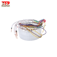 Transformador de Potencia Toroidal 280VA 110V a 2x15V con Corriente de Fuga Ultrabaja
