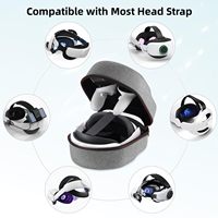 Étui de transport professionnel EVA pour casque de réalité virtuelle boîte de rangement de voyage Portable avec Protection anti-chute