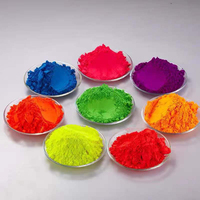 Poudre de Pigment Fluorescent organique polyvalente pour peinture et encres