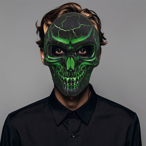 Maschera <span class=keywords><strong>di</strong></span> Panda per <span class=keywords><strong>Halloween</strong></span>, per Feste in Maschera - Materiale PVC, Motivo Personalizzato, per <span class=keywords><strong>Tutte</strong></span> <span class=keywords><strong>le</strong></span> Età - Accessorio per il Giorno <span class=keywords><strong>di</strong></span> Scherzi d'Aprile e Compleanni - Product Image 2