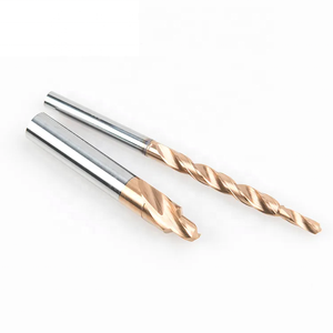 Titanium Aluminum Nitride Coated High Precision Carbide Step <strong>End</strong> <strong>Mill</strong> For Woodworking Customizable Helix Angle Cutting Direction - Product Image 2