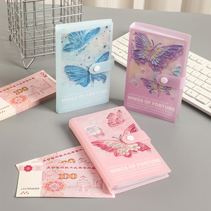 Cuaderno de Ahorros con Diseño 3D de Pintura al Óleo, Libro para Ahorrar Dinero, Disponible en Varios Colores Elegantes, Ideal para Planificación <span class=keywords><strong>Financiera</strong></span> y Regalos - Product Image 2