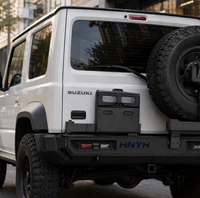 Pare-chocs arrière neuf pour Suzuki Jimny 2018-2021, accessoires tout-terrain, protection, barre anti-collision en plastique