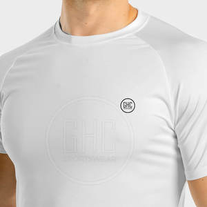 T-shirt de fitness Gym personnalisé 100% coton à séchage rapide et à manches courtes doux disponible en grande taille pour adultes vente en ligne - Product Image 5