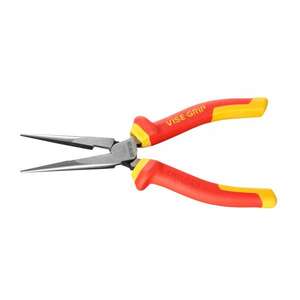 IRWIN - 10505869 1000V <b>Long</b> and bent <b>nose</b> plier - EAN 05706915058697 1000V INSULATED PLIERS AND CUTTERS INSULATED PLIERS - Product Image 3