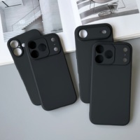 Coque arrière en silicone liquide TPU souple pour iPhone 17 Pro, design professionnel, antichoc, protection pour téléphone portable, compatible avec iPhone 18 Pro Max