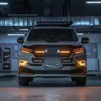 Accessoires automobiles YBJ : Calandre avant pour Land Cruiser Prado 2018-2021, modèle FJ150, avec éclairage dynamique LC150 GR LED