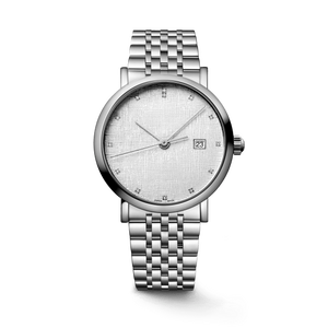 Ladies Classic Metal Bracelet Wrist Watch Diamond Markers Date Display High Accuracy Quartz Dress Watch Longinesing - Product Image 6