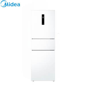 Refrigerador Midea de Tres Puertas, 239L, Sin Escarcha, Inverter, Eficiente Energéticamente, Congelador Inferior, Electrodoméstico - Product Image 1