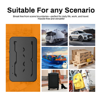 Mini Rastreador GPS Magnético 4G para Vehículos, Dispositivo de Rastreo GPS LTE para Vehículos y Activos, Rastreador GPS Inalámbrico Portátil Oculto