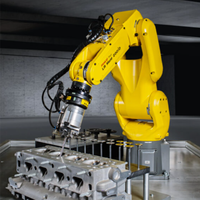 Petit robot industriel FANUC LR Mate 200iD, machine-outil CNC entièrement automatique de haute précision, bras de robot de bureau