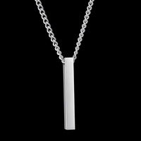 Collier pendentif en acier inoxydable avec cœur vintage et diamant, plaqué or 18 carats et argent, bijoux unisexe pour les fêtes, en vente