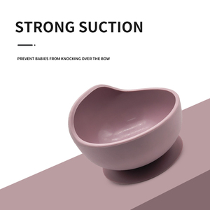 Neues Design Lebensmittelechte Baby-Fütterungsschale Benutzerdefinierte Silikon-Baby-Saugschale - Product Image 3