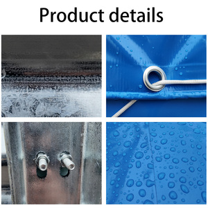 Équipement d'élevage de poissons à succès, réservoir de poissons commercial en eau de mer pour l'aquaculture biofloc, étang à poissons - Product Image 5