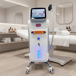 Máquina Profesional de Depilación Láser Vertical 808 con Sistema de Enfriamiento, Depiladora Indolora de 3 Longitudes de Onda, Dispositivo de Belleza Comercial - Product Image 1