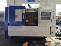 Tour CNC à banc incliné TCK56 avec guidage linéaire, contrôleur GSK, pour tournage de métaux, usine chinoise