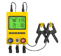 Manomètre numérique intelligent en acier inoxydable MG-100 pour CVC, outil de réfrigération électrique R410A 240V