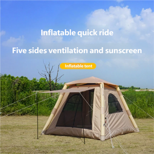 Full-automatic Customizable <b>Glamping</b> Dome Family <b>Tent</b> Thickened Rainproof Encrypted Oxford Cloth Four-season Portable Outdoor - Product Image 4
