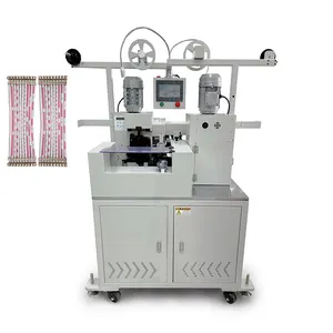 EW-21A 32-18 AWG fully automatic flat ribbon cable cutting and stripping machine pin cable terminal crimping machinery