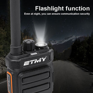 วิทยุสื่อสาร ETMY ET-599 แบบอนาล็อก UHF 16 ช่องสัญญาณ พร้อม VOX ชาร์จเร็วแบบ USB Type-C กำลังส่ง 3.7 วัตต์ ระยะ 0-3 กิโลเมตร แบตเตอรี่ลิเธียมในตัว - Product Image 2