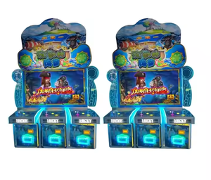 Machine de jeu vidéo d'arcade la plus populaire, à monnayeur, avec jeu de pêche et de loterie, prise en charge de l'anglais, personnalisable pour 3 joueurs - Product Image 5
