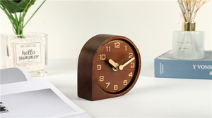 Món quà hiện tại Đồng Hồ toàn bộ gỗ làm bằng gỗ bàn tay cơ thể bàn đồng hồ - Product Image 3