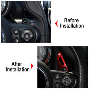 Levas de Cambio para <span class=keywords><strong>MINI</strong></span> <span class=keywords><strong>Cooper</strong></span> S JCW <span class=keywords><strong>MK3</strong></span> F54 F55 F56 F57 F60 CLUBMAN COUNTRYMAN, Extensiones de Palancas de Cambio DSG de Aluminio con Diseño Floral - Product Image 3