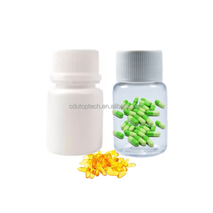 Garrafas plásticas transparentes de 20cc, <span class=keywords><strong>20g</strong></span> 20ml, cápsulas de comprimido, recipientes, garrafas de plástico para embalagem medicinal - Product Image 1