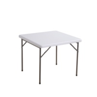 Table pliante portable moderne en fer pour intérieur et extérieur, cour, cuisine, chambre, hôtel, hôpital, construction en fer durable
