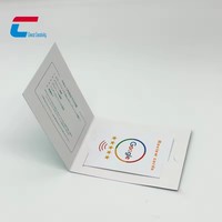 Carte de visite intelligente NFC programmable avec impression numérique pour le partage sur les réseaux sociaux, carte de contrôle d'accès