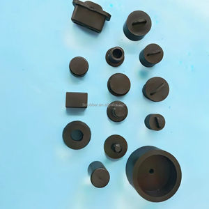 أغطية نهاية مطاطية سيليكون على شكل حرف T مخصصة عالية الجودة خالية من الغبار مقاومة للماء EPDM الفلورين متوفرة مختلفة - Product Image 6