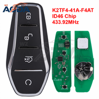 Llaves Inteligentes para Auto K2TF4-41A-F4AT para BYD, Llave Remota para Vehículo, Sistema de Acceso sin Llave, Chip ID46, 433.92MHz