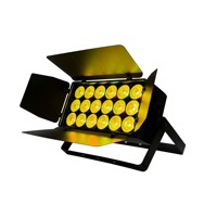 Projecteur LED Par XJ 260W 6-en-1 RGBWAUV avec volets coupe-flux DMX512, CRI90, pour scène professionnelle, studio, église, mariage, DJ et événements