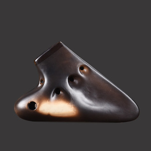 Ocarina en céramique à trois tubes AC Alto C pour débutants avec tutoriel, vente en gros d'instruments de musique - Product Image 4
