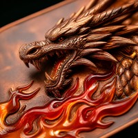 1 oz .999 Tembaga Murni Batangan Peringatan Pembasmi Naga Kustom 3D Relief Tinggi Koin Tantangan Legenda Abad Pertengahan untuk Hadiah Mewah