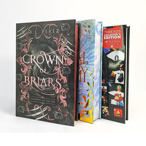 Servizio di stampa di <span class=keywords><strong>libri</strong></span> di romanzi <span class=keywords><strong>romantici</strong></span> con bordi Spray libro con copertina rigida con sovraccoperta - Product Image 2