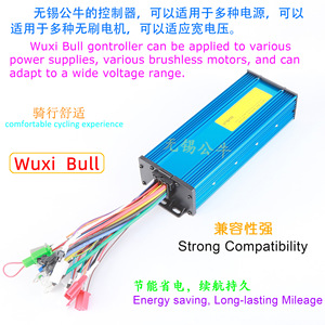 Contrôleur intelligent double mode 18 tubes 36V/48V/60V/72V 40A/45A 1500W/1800W/2000W pour moteur BLDC L917 - Product Image 4
