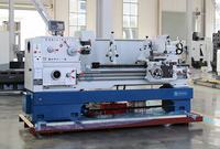 Tour à métaux CA6261C avec portée de travail de 610 mm, tour manuel avec alésage de broche de 105 mm, usine chinoise