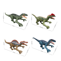Nouvelle télécommande sans fil intelligente 2.4G 5 canaux Simulation son lumière électrique Velociraptor jouet