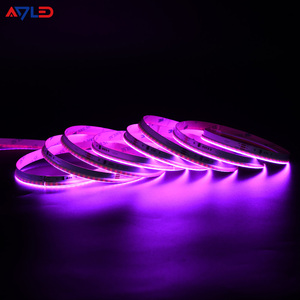 Side View COB WS2811 RGBIC <b>LED</b> Strip Pixel Addressable Full Dream <b>24V</b> 630leds/m RGB Flexible Tape COB <b>LED</b> Strip Light - Product Image 2