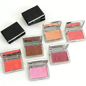 Paleta de Rubor Luminoso Resistente al Agua de la Marca Blush Rose, 4.6g, Polvo Mineral de Larga Duración para Uso Facial - Product Image 1