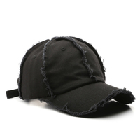 Gorra de Béisbol Unisex de Algodón Vintage Lavado y Desgastado, con Logotipo Personalizado Bordado, 6 Paneles, Lisa, para Hombre y Mujer