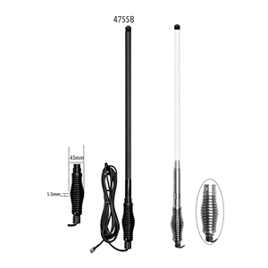 เสาอากาศรถยนต์แบบสองย่านความถี่ VHF UHF สำหรับออฟโรด ทำจากไฟเบอร์กลาส 144/430mhz หรือ 698-2700mhz 4G CB  แบบ Heavy Duty - Product Image 1