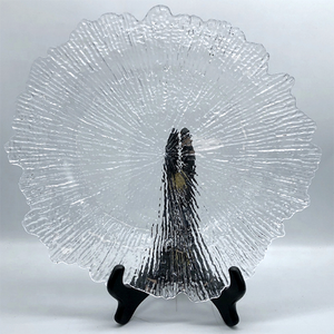 Assiettes de présentation en plastique pour mariage et dîner, prix de gros abordable - Product Image 3